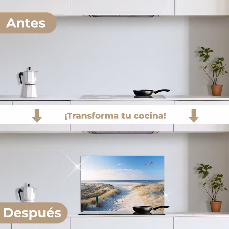 Salpicaderos de cocina - Duna - Gaviota - Playa - Mar - Sol — 7