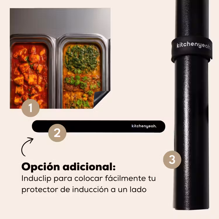Protector de inducción - Buffet - Comida - Colorido — 8