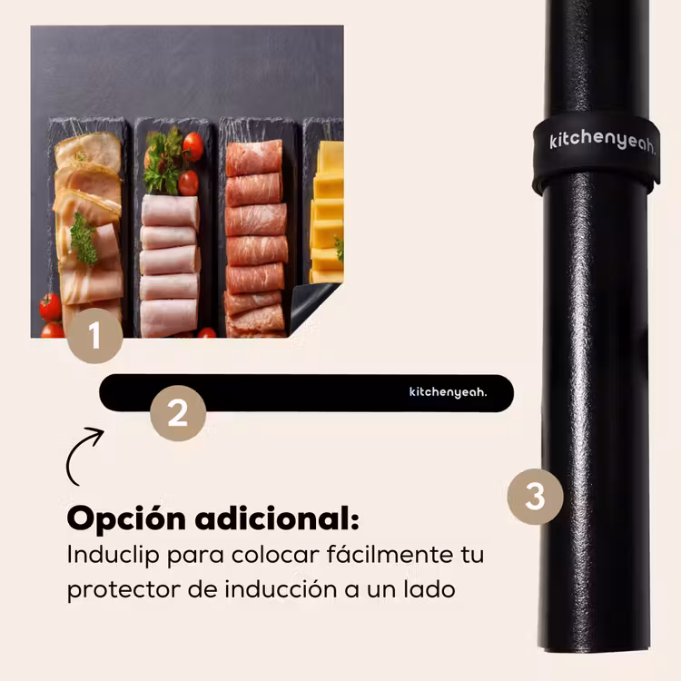 Protector de inducción - Carne - Queso - Buffet — 8