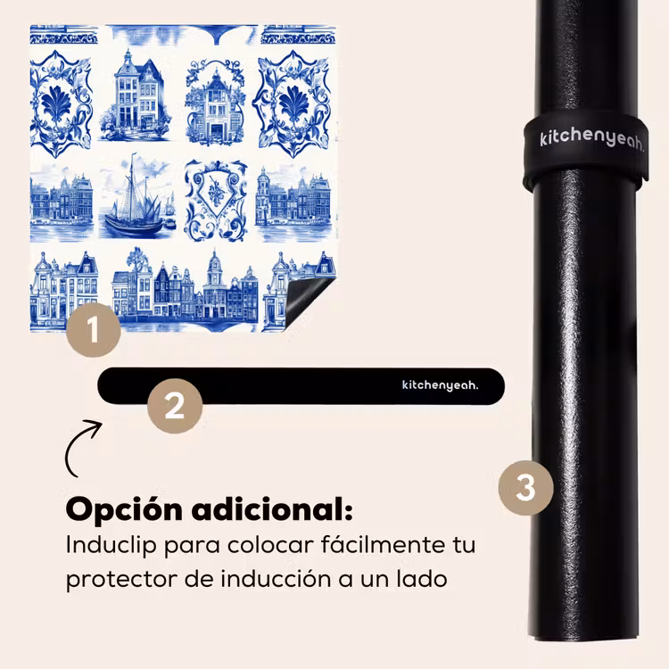 Protector de inducción - Casas - Barcos - Azul — 8