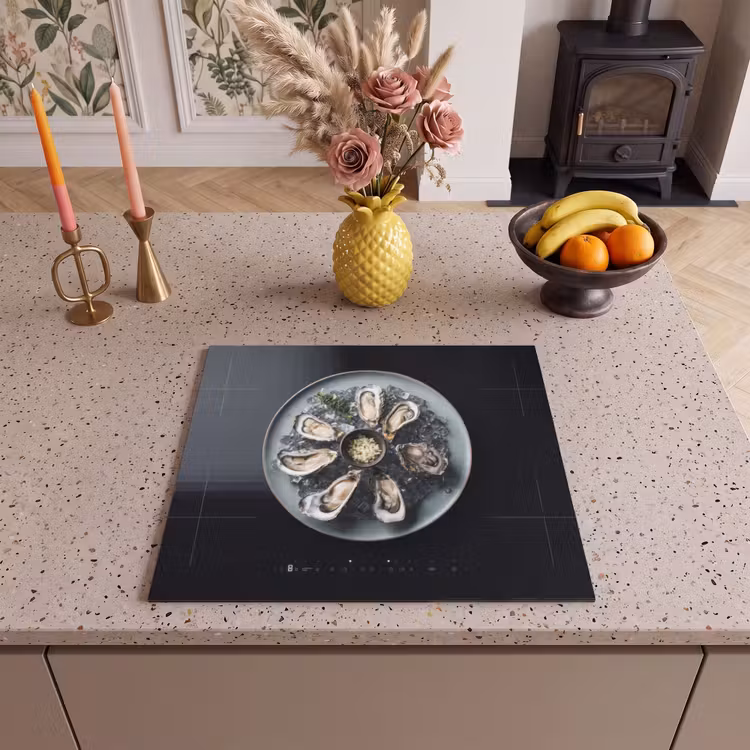 Protector de inducción - Ostras - Cocina - Negro — 3