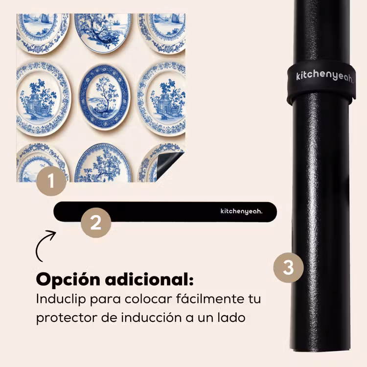 Protector de inducción - Señales - Árboles - Plantas - Azul — 8