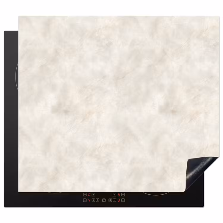 Protector de inducción - Beige crema - Mármol - Vetas — 1