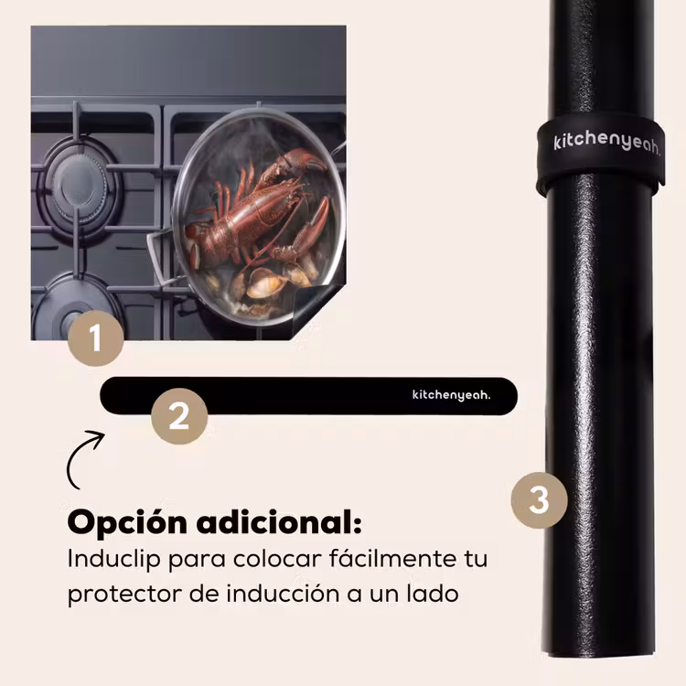 Protector de inducción - Cocina - Langosta - Negro — 8