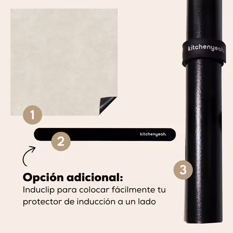 Protector de inducción - Color arena - Moderno - Liso — 8