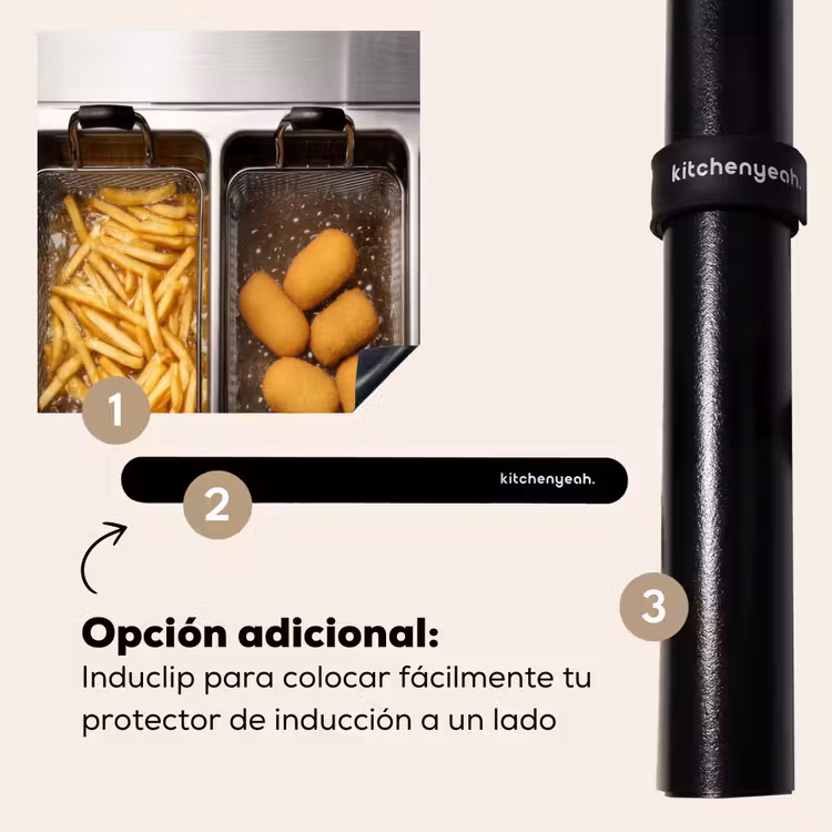 Protector de inducción - Freír - Alimentos - Cocinar — 8