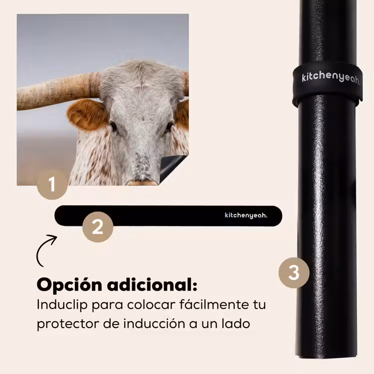 Protector de inducción - Longhorn - Campo de hierba - Animal — 8