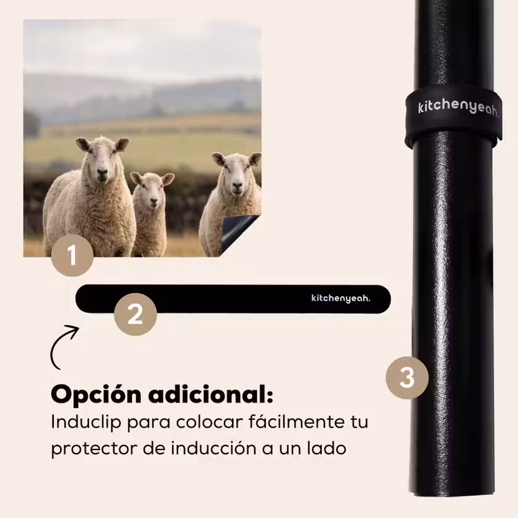 Protector de inducción - Ovejas - Paisaje de pastos - Colinas — 8