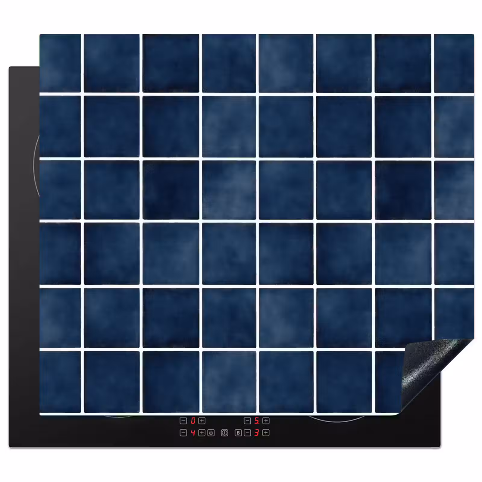 Protector de inducción - Azulejo - Moderno - Azul — 1