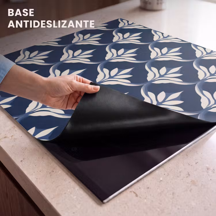 Protector de inducción - Moderno - Diseño - Azul — 6