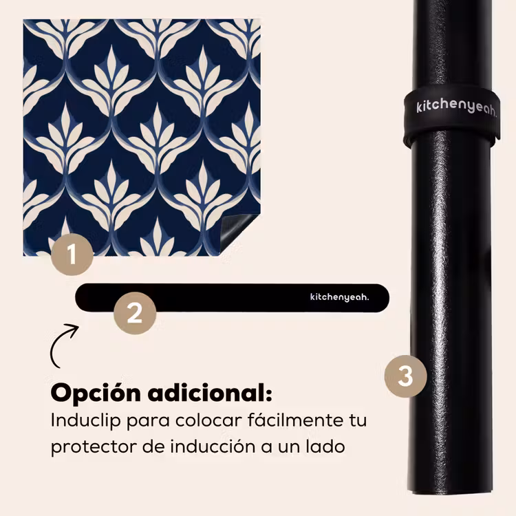 Protector de inducción - Moderno - Diseño - Azul — 8