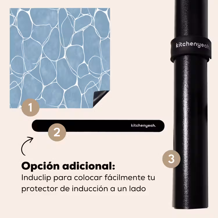 Protector de inducción - Ecológico - Estampado - Azul — 8
