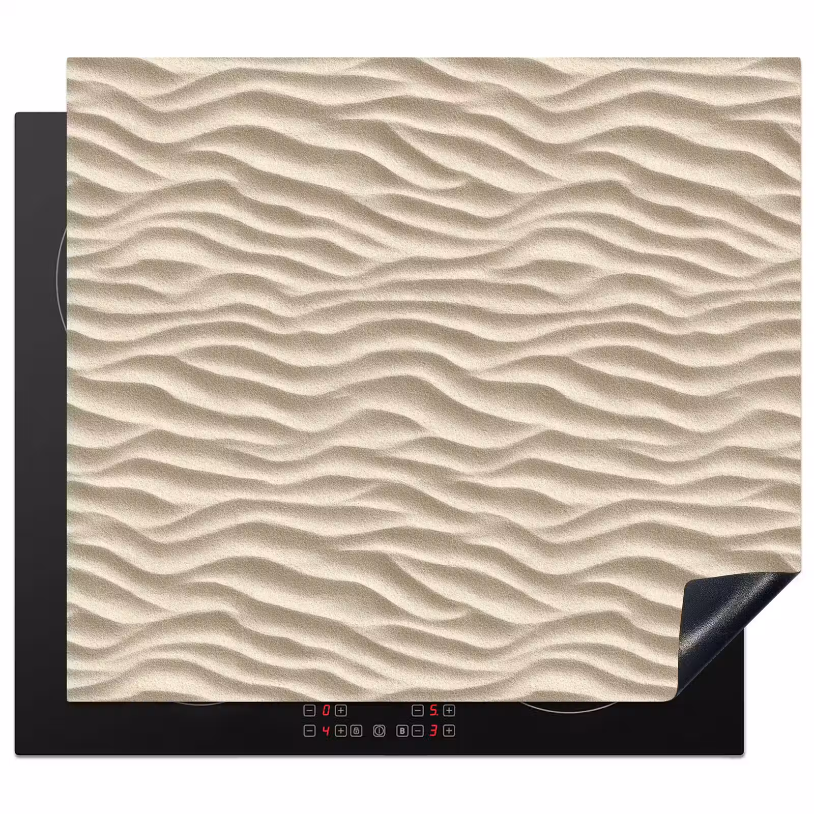 Protector de inducción - Arena - Olas - Beige — 1