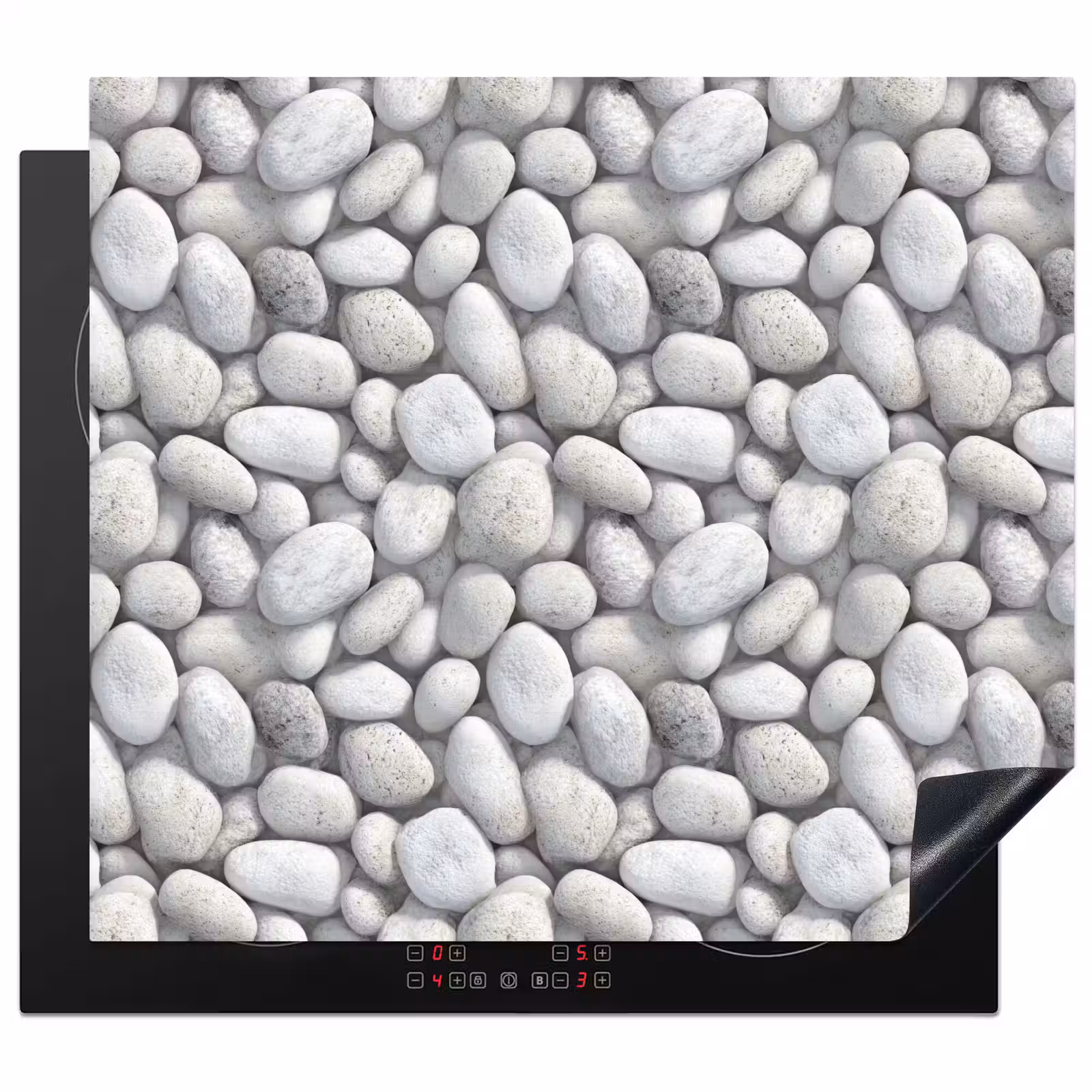 Protector de inducción - Piedras - Gris - Oval — 1