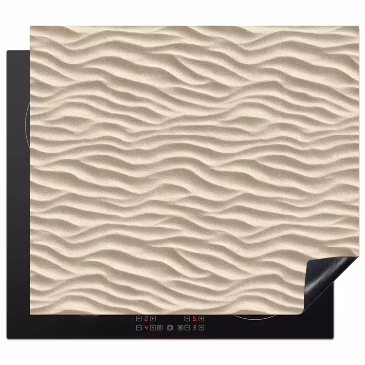 Protector de inducción - Arena - Olas - Beige — 1