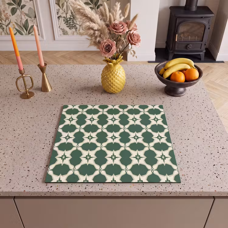 Protector de inducción - Azulejos - Classic - Verde — 3