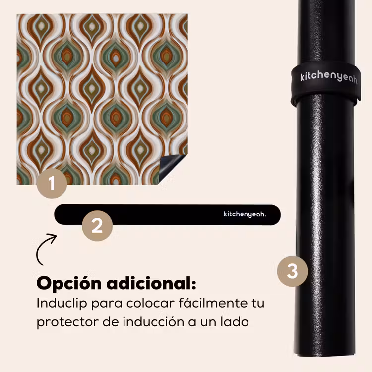 Protector de inducción - Motivo - Patrón - Colorido — 8