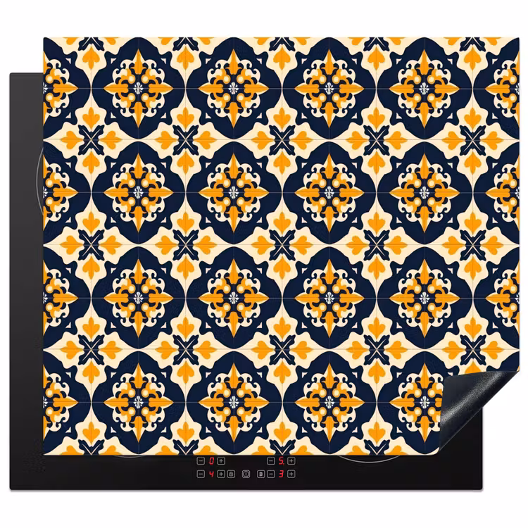Protector de inducción - Patrón - Azulejo decorativo - Colorido — 1