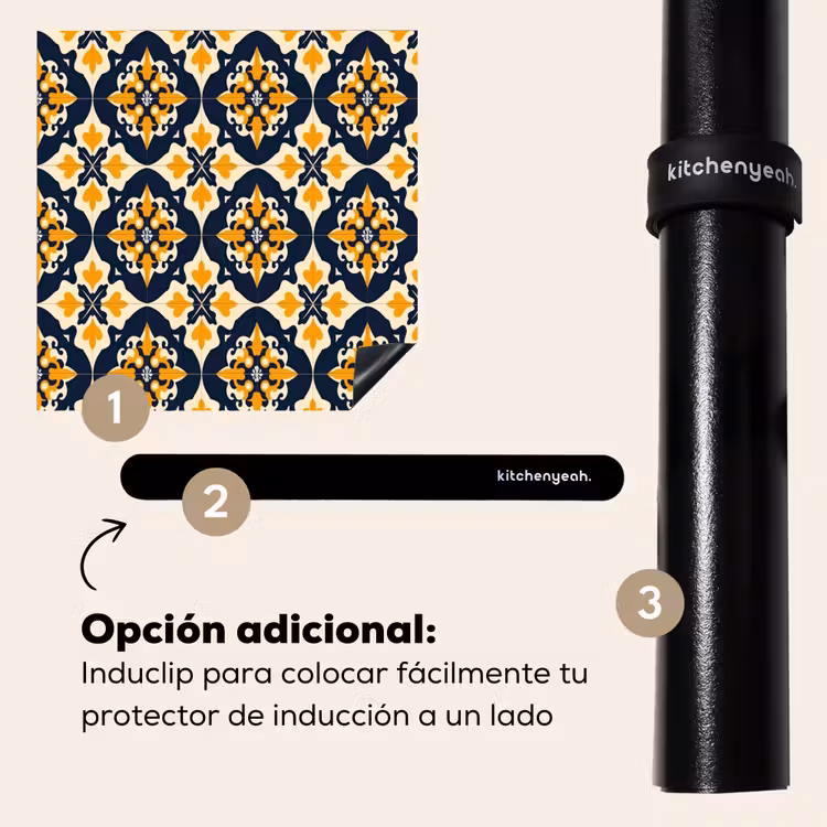 Protector de inducción - Patrón - Azulejo decorativo - Colorido — 8