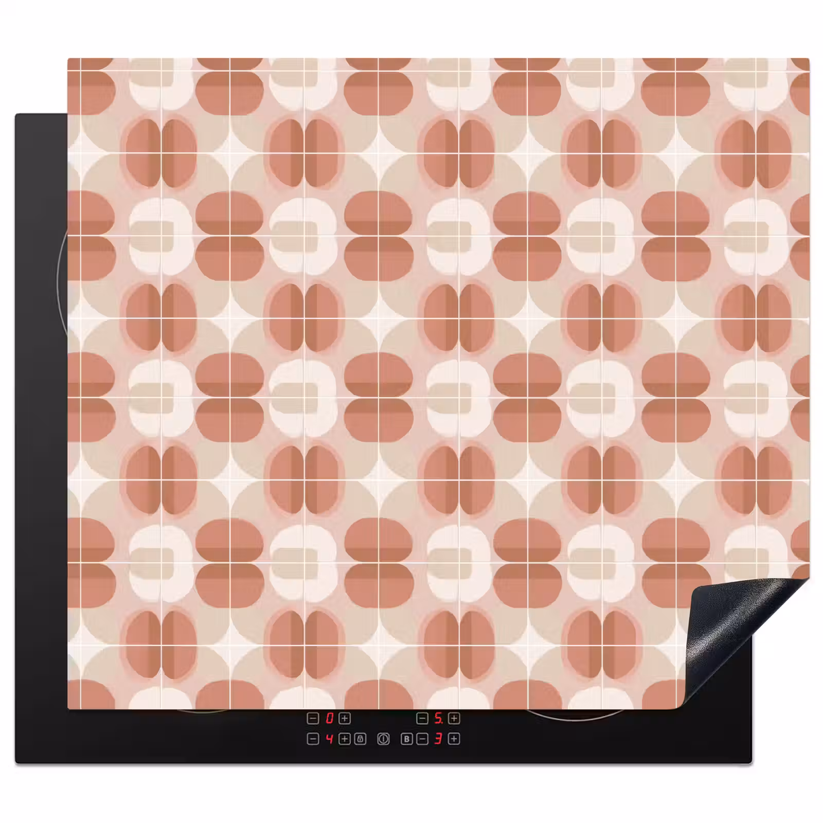Protector de inducción - Retro - Clásico - Rosa — 1