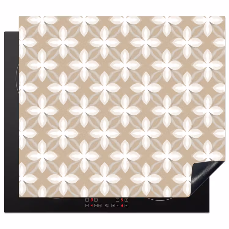 Protector de inducción - Patrón - Simétrico - Beige — 1
