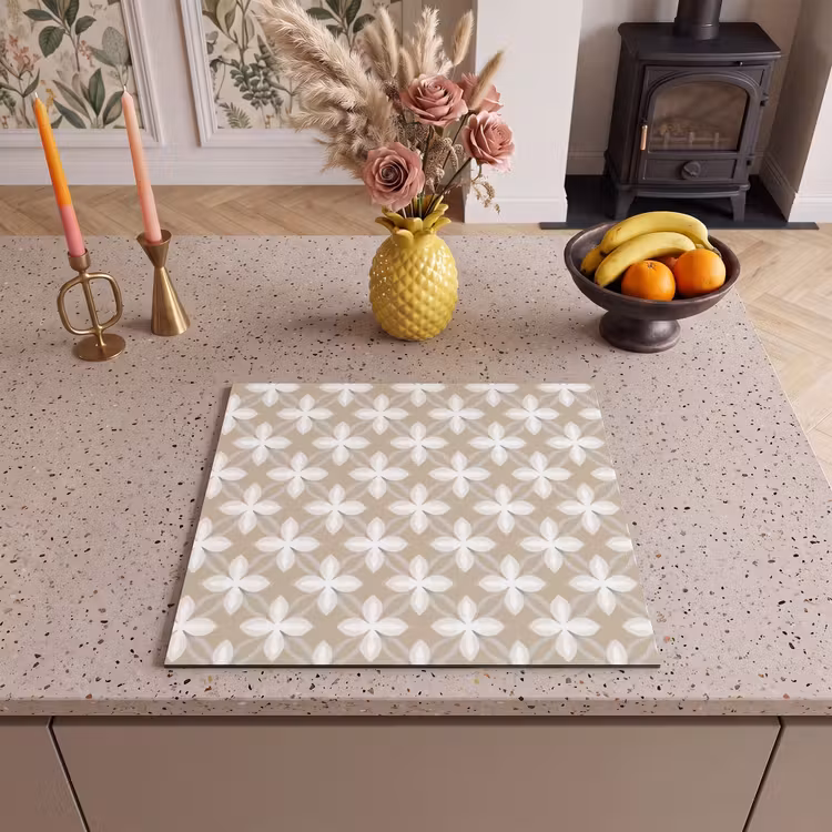 Protector de inducción - Patrón - Simétrico - Beige — 3
