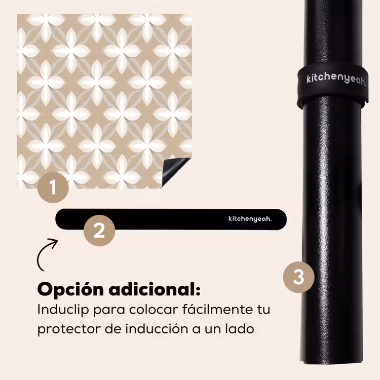 Protector de inducción - Patrón - Simétrico - Beige — 8