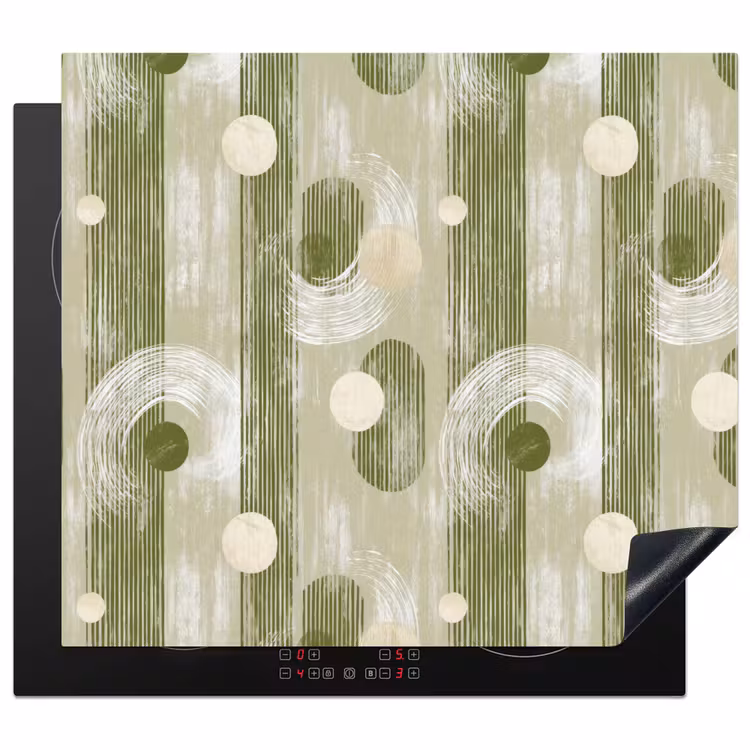 Protector de inducción - Artístico - Moderno - Verde — 1