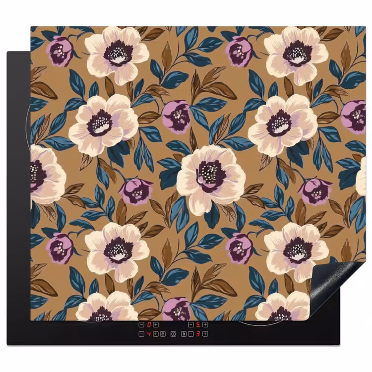 Protector de inducción - Floral - Naturaleza muerta - Colorido — 1