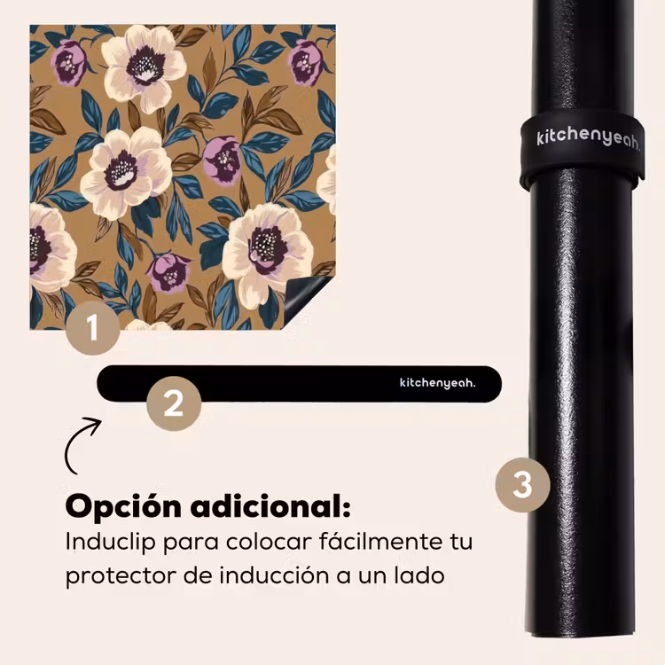Protector de inducción - Floral - Naturaleza muerta - Colorido — 8