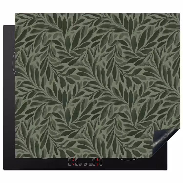 Protector de inducción - Hojas - Ecológico - Verde — 1