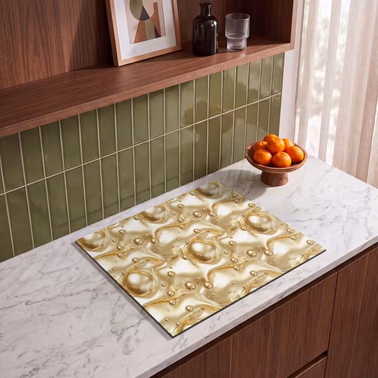 Protector de inducción - Líquido - Gotas - Oro — 4