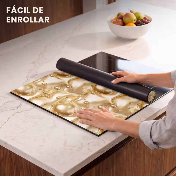 Protector de inducción - Líquido - Gotas - Oro — 7