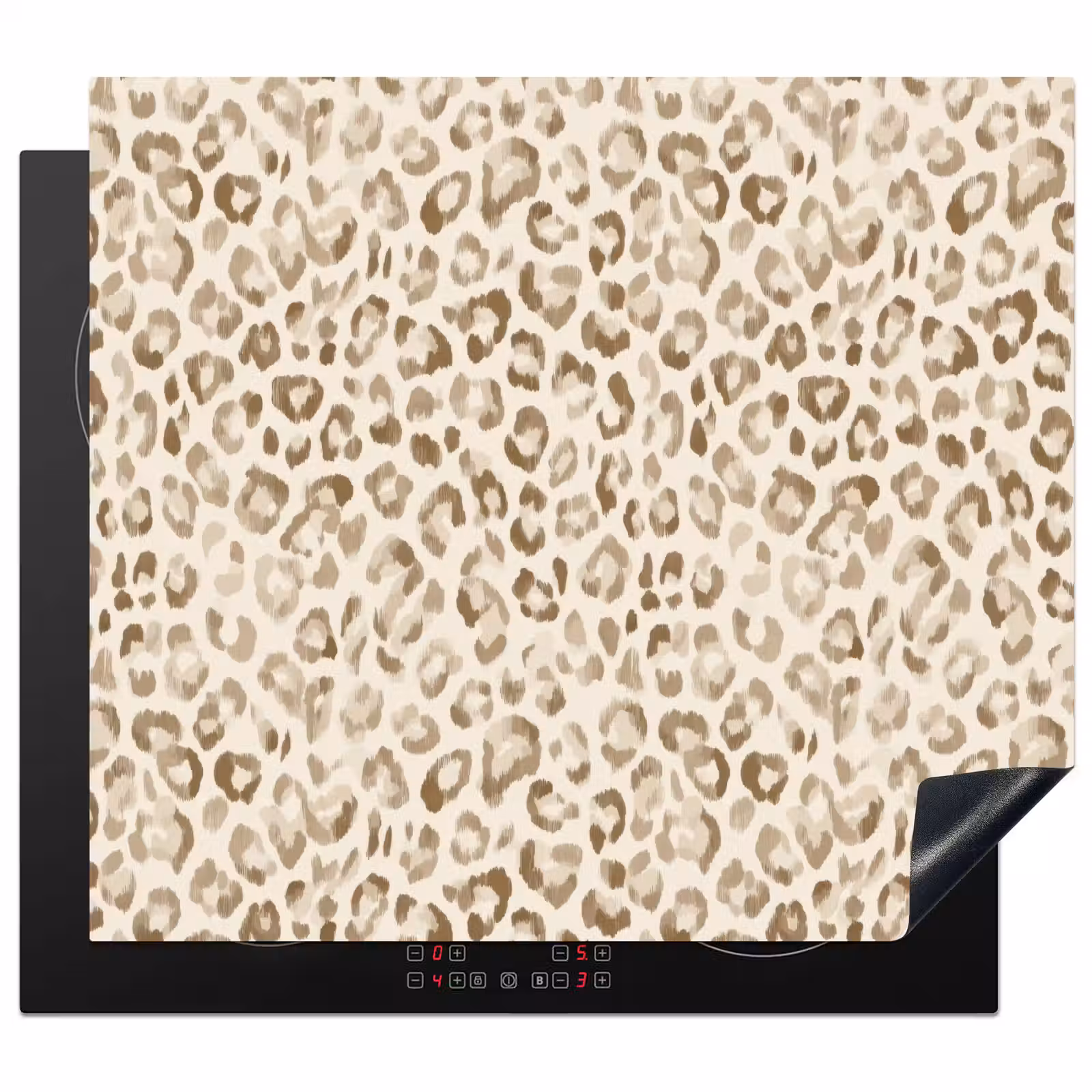 Protector de inducción - Leopardo - Clásico - Beige — 1