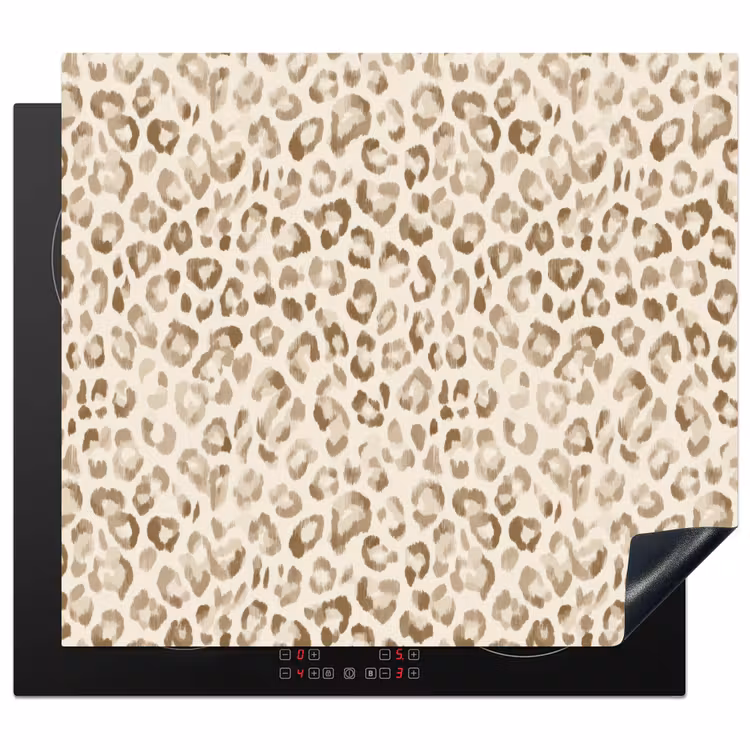 Protector de inducción - Leopardo - Clásico - Beige — 1