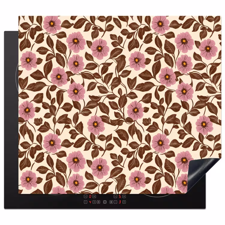 Protector de inducción - Flores - Hojas - Colorido — 1