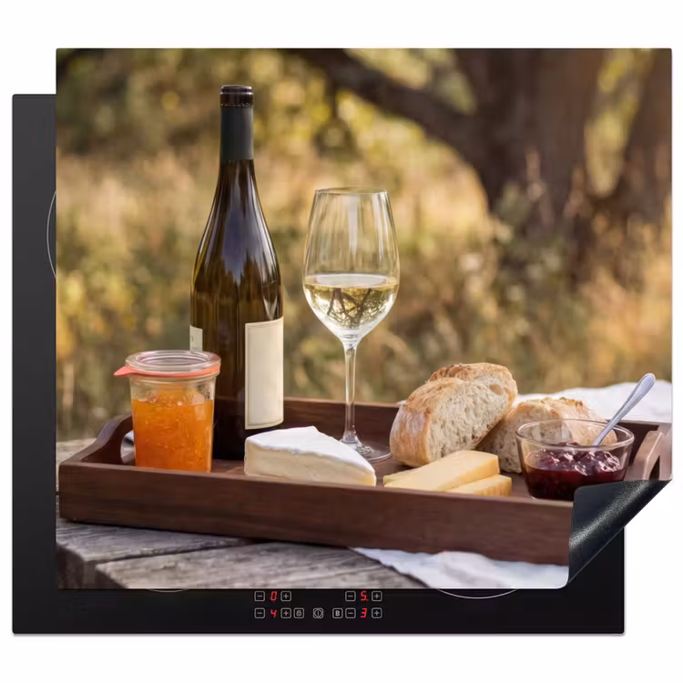 Protector de inducción - Picnic - Vino - Tabla de quesos — 1