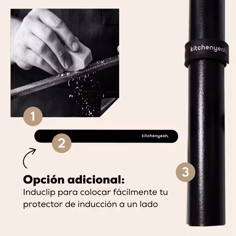 Protector de inducción - Queso - Pasta - Rallador — 8