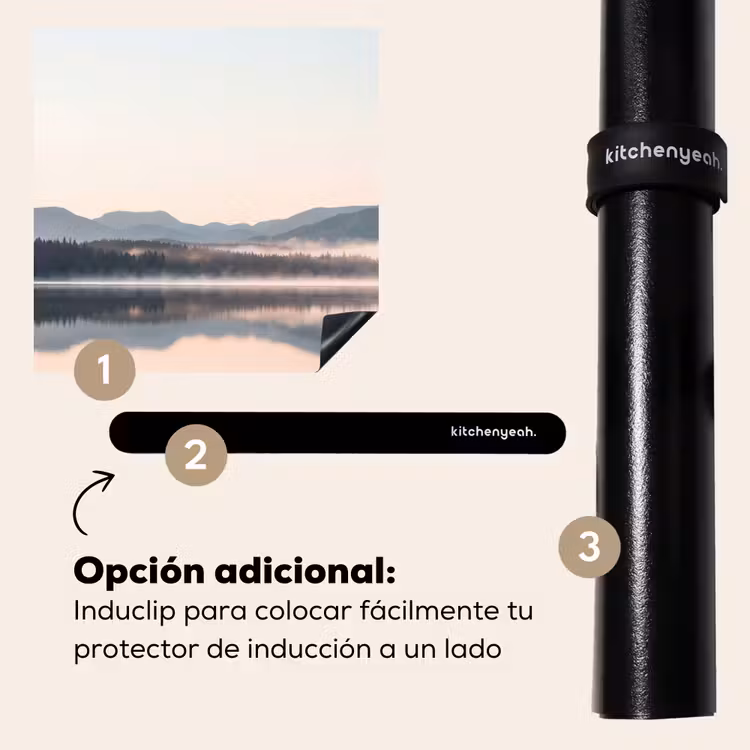 Protector de inducción - Agua - Árboles - Capa de niebla — 8
