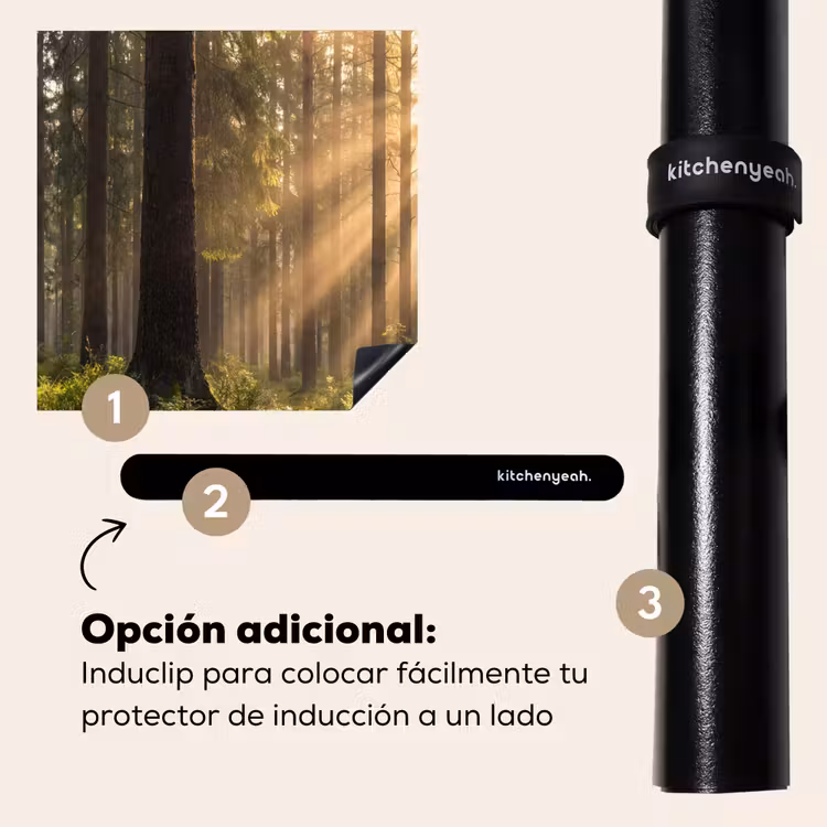 Protector de inducción - Bosque - Luz solar - Hierba — 8