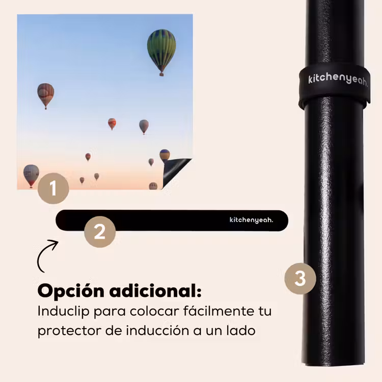 Protector de inducción - Globos aerostáticos - Rocas - Amanecer — 8