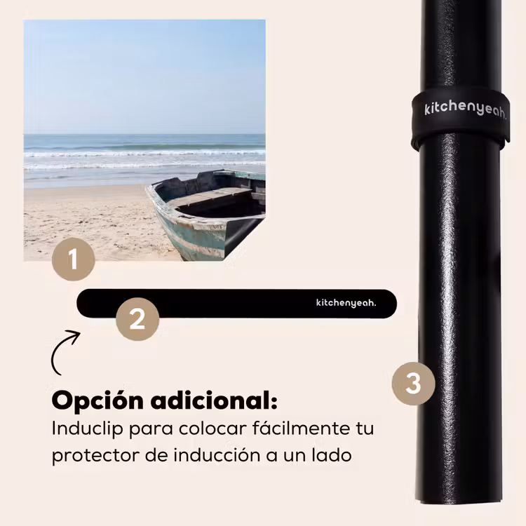 Protector de inducción - Barco - Playa de arena - Mar — 8