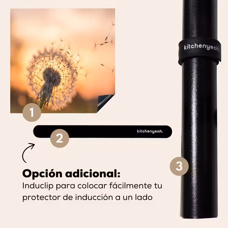 Protector de inducción - Diente de león - Puesta de sol - Campo — 8