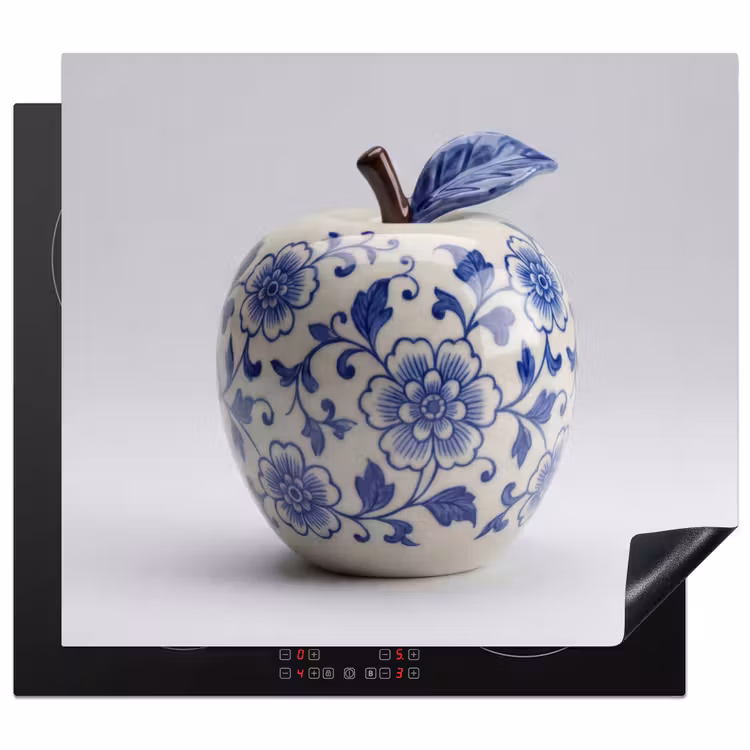 Protector de inducción - Manzana - Azul - Clásico — 1