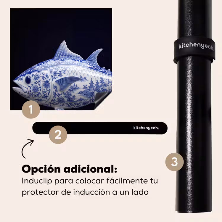 Protector de inducción - Porcelana - Atún - Delftware — 8