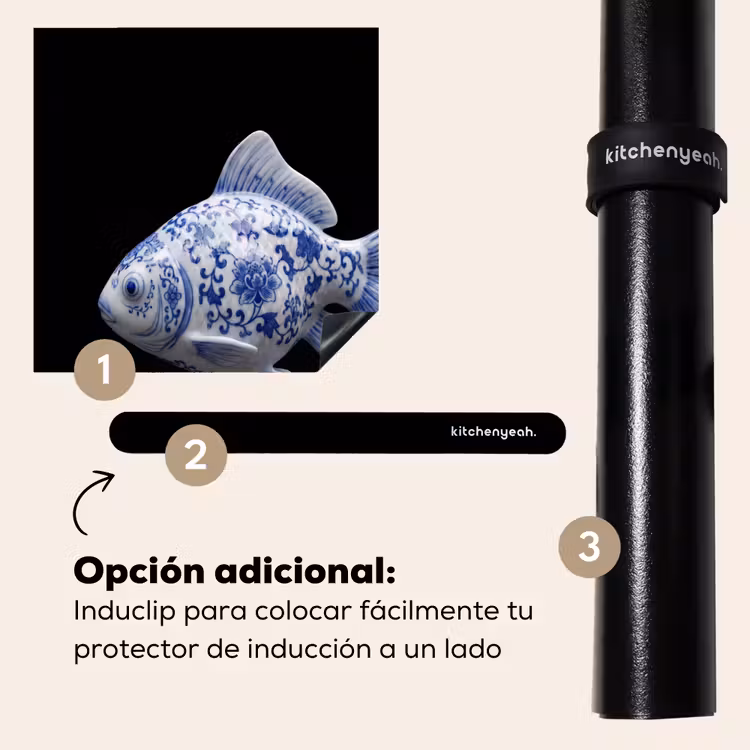Protector de inducción - Porcelana - Peces dorados - Delftware — 8
