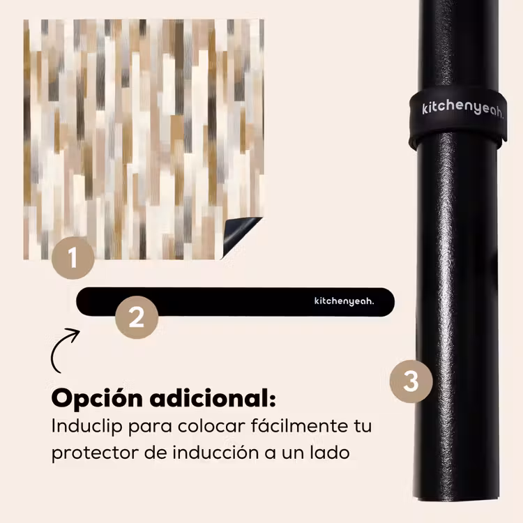 Protector de inducción - Abstracto - Motivo - Pinceladas — 8
