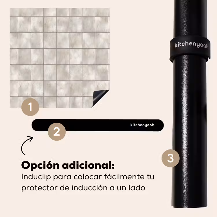 Protector de inducción - Baldosas - Natural - Gris — 8