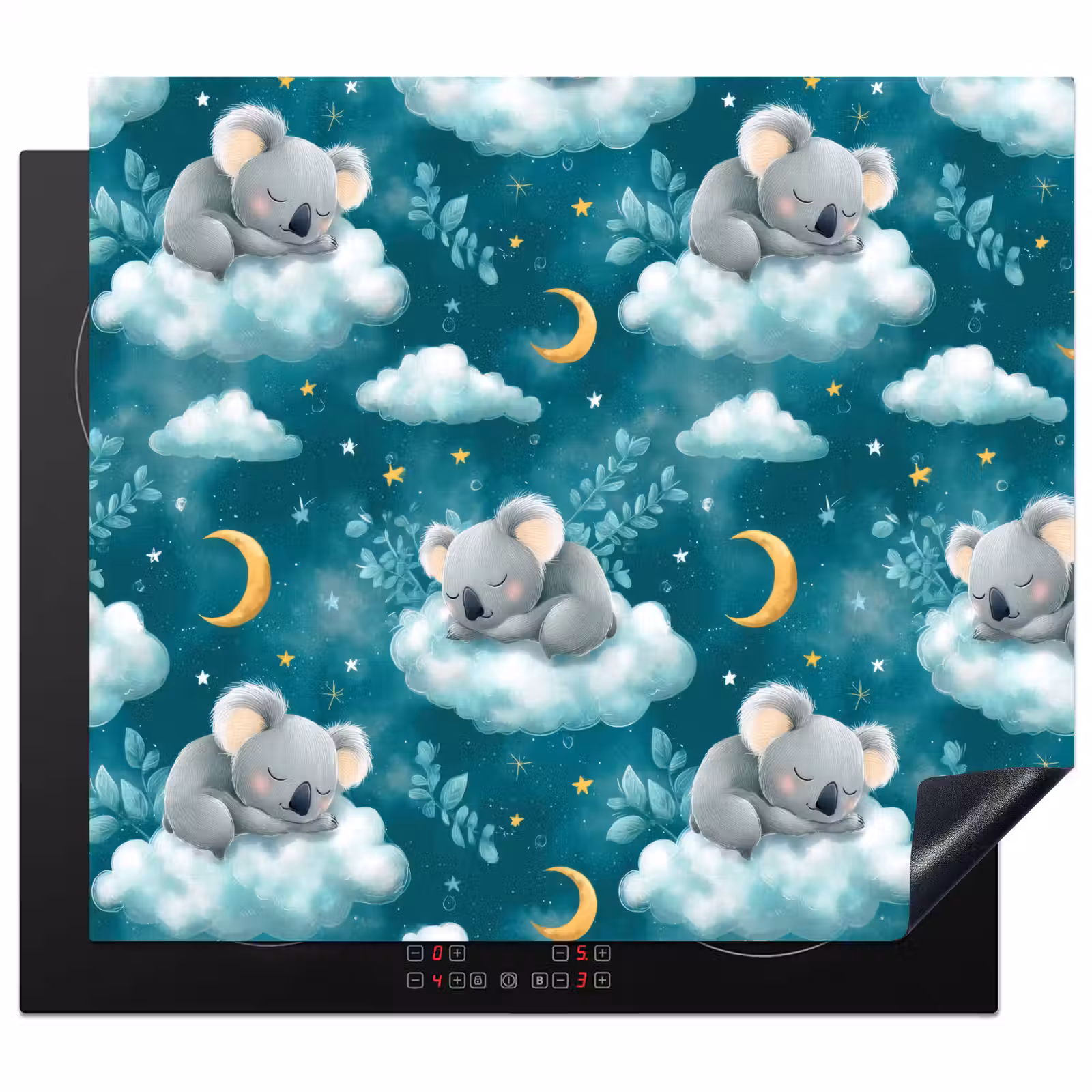 Protector de inducción - Koalas - Encantador - Azul — 1