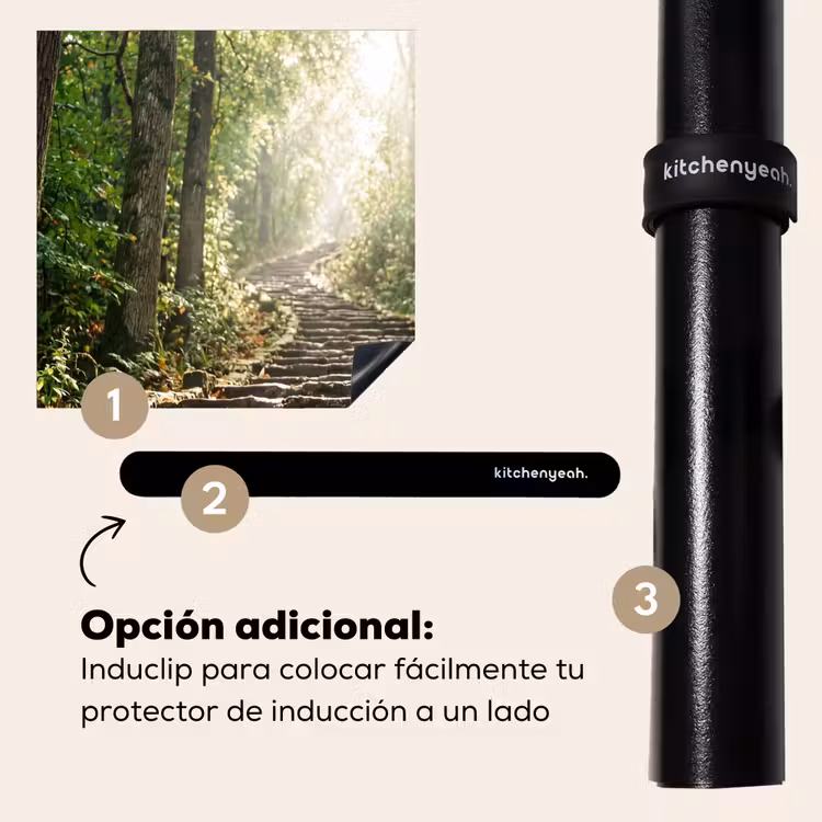 Protector de inducción - Piedras - Escaleras - Bosque - Naturaleza — 8